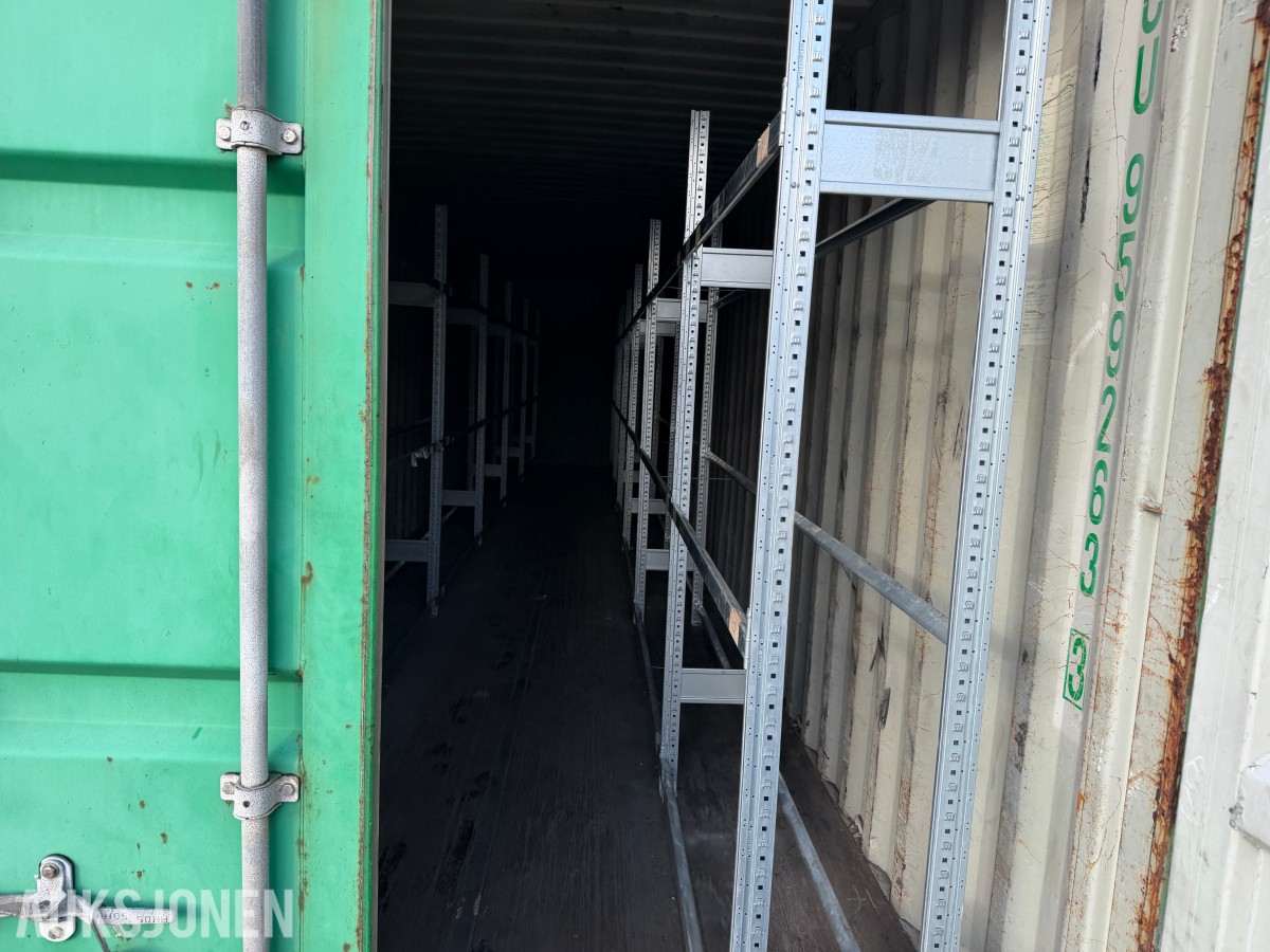 Container 40fot Dekkreoler begge sider