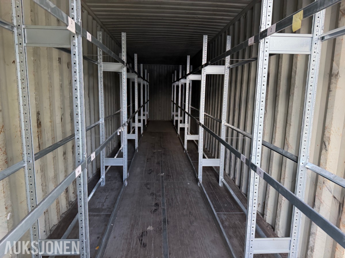 Container 40fot Dekkreoler begge sider