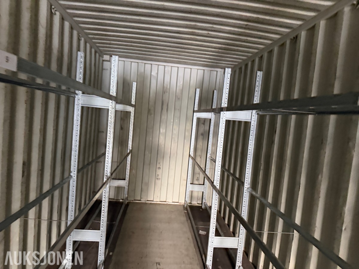 Container 40fot Dekkreoler begge sider