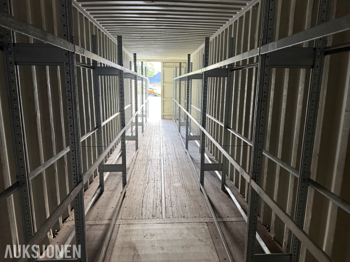 Container 40fot Dekkreoler begge sider