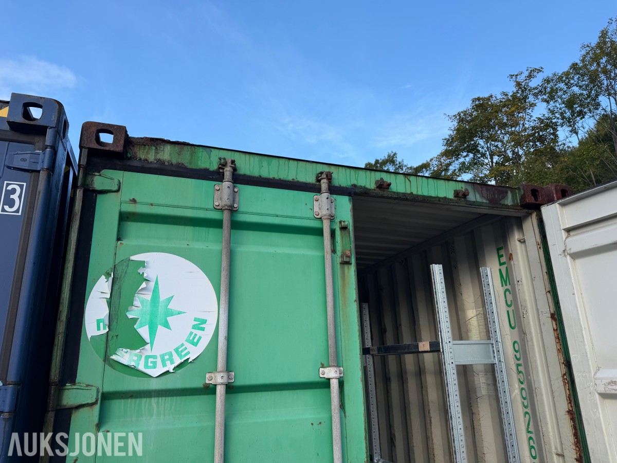 Container 40fot Dekkreoler begge sider