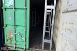 Container 40fot Dekkreoler begge sider 