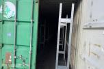 Container 40fot Dekkreoler begge sider 