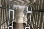 Container 40fot Dekkreoler begge sider 