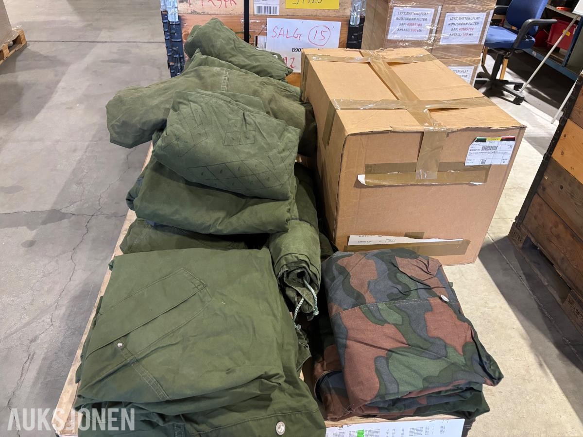 Parti Forsvarets enmanns teltduker 