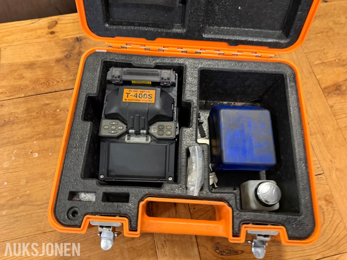 Sumitomo Electric T-400S Fusion Splicer sett Fiberskjøtemaskin