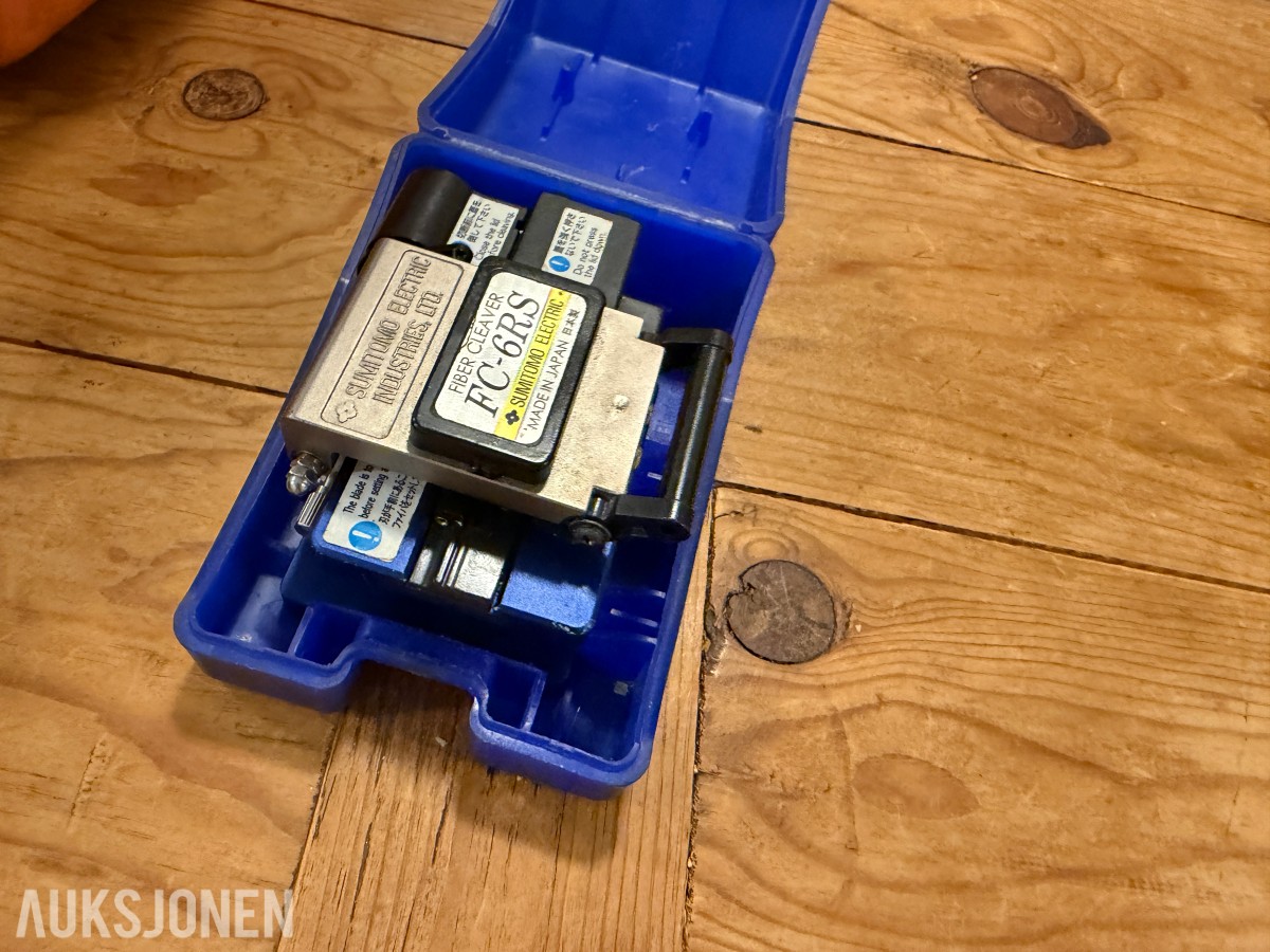 Sumitomo Electric T-400S Fusion Splicer sett Fiberskjøtemaskin
