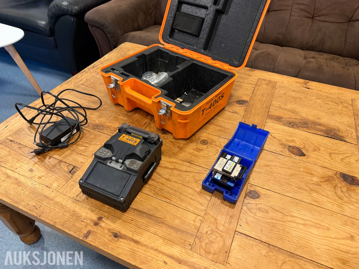 Sumitomo Electric T-400S Fusion Splicer sett Fiberskjøtemaskin