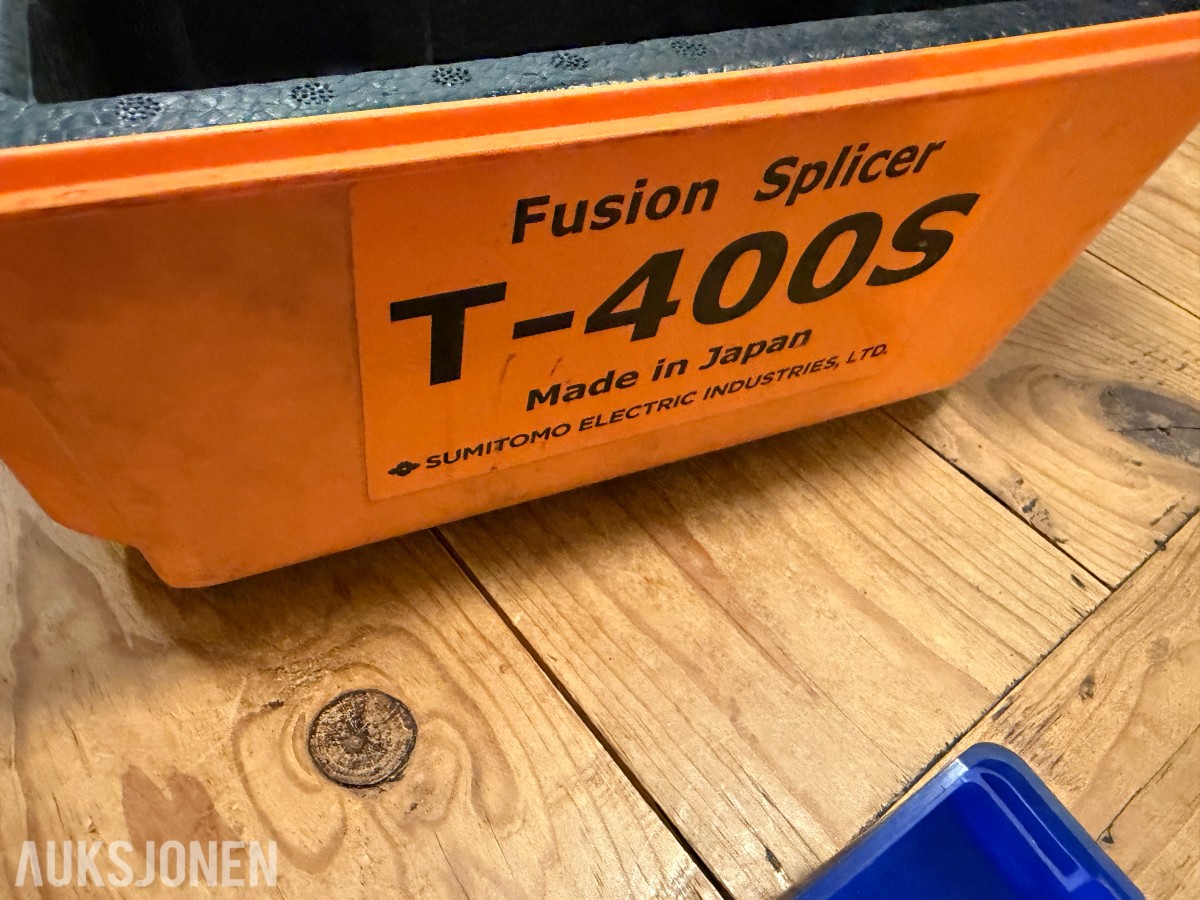 Sumitomo Electric T-400S Fusion Splicer sett Fiberskjøtemaskin