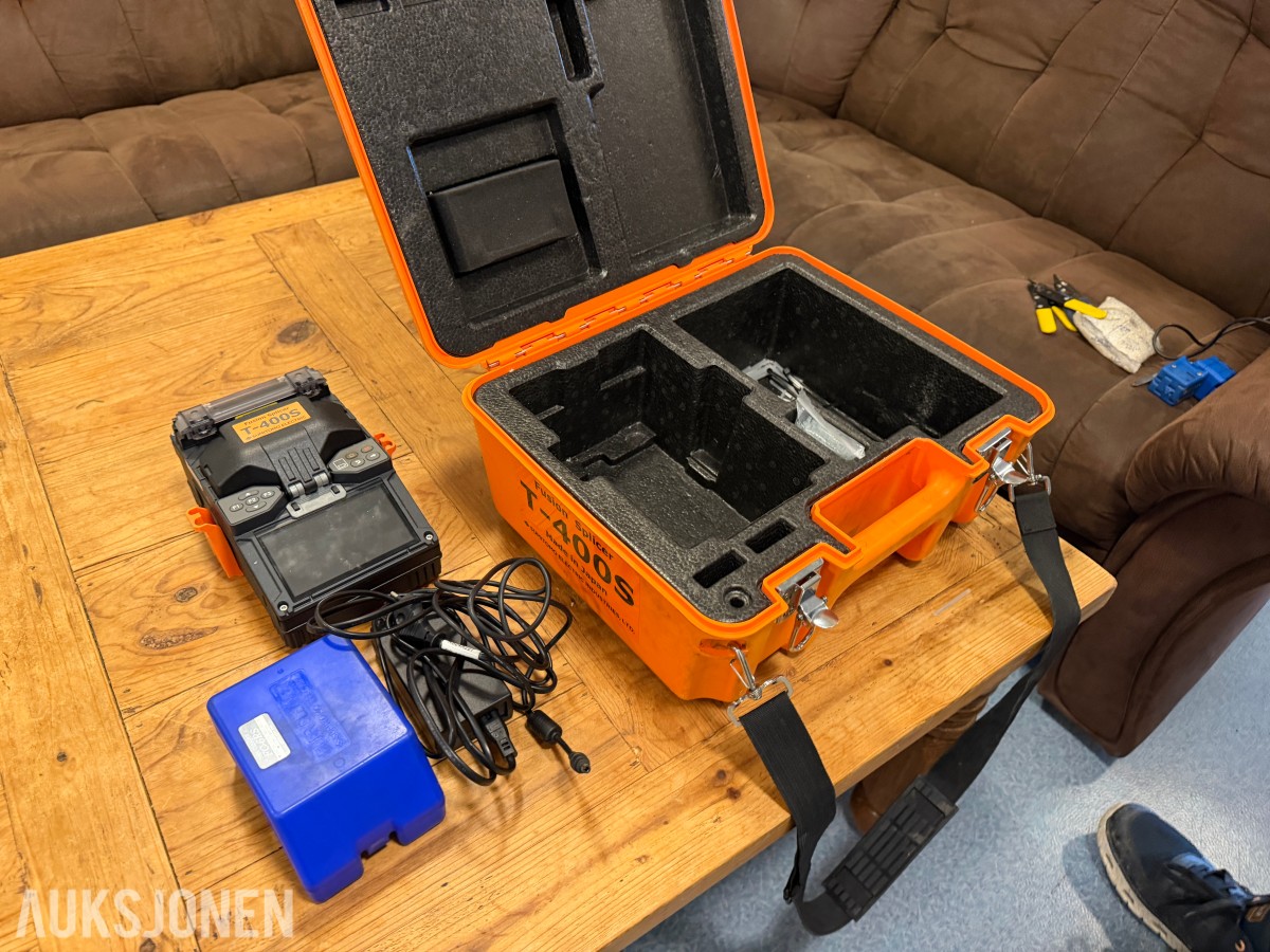 Sumitomo Electric T-400S Fusion Splicer sett Fiberskjøtemaskin