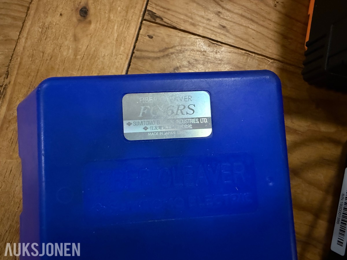 Sumitomo Electric T-400S Fusion Splicer sett Fiberskjøtemaskin