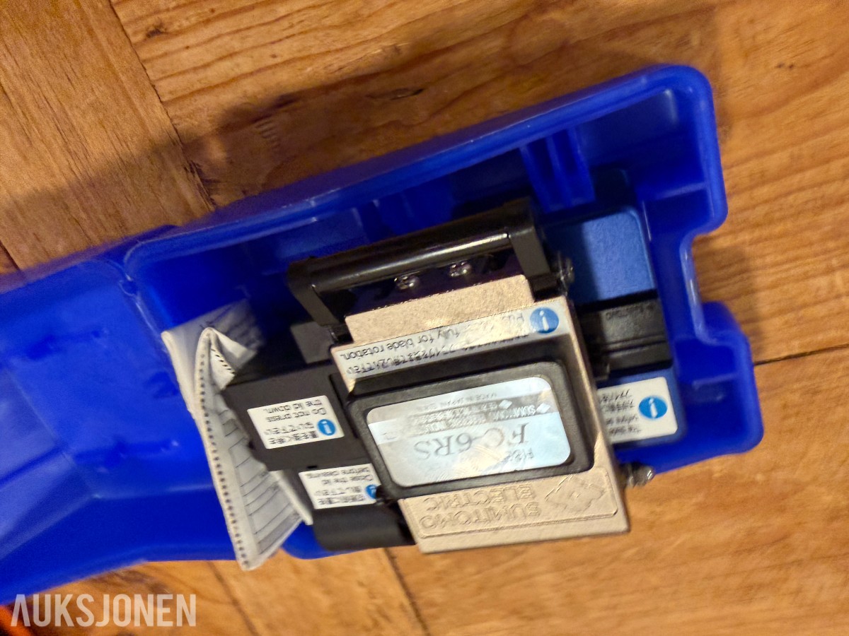 Sumitomo Electric T-400S Fusion Splicer sett Fiberskjøtemaskin