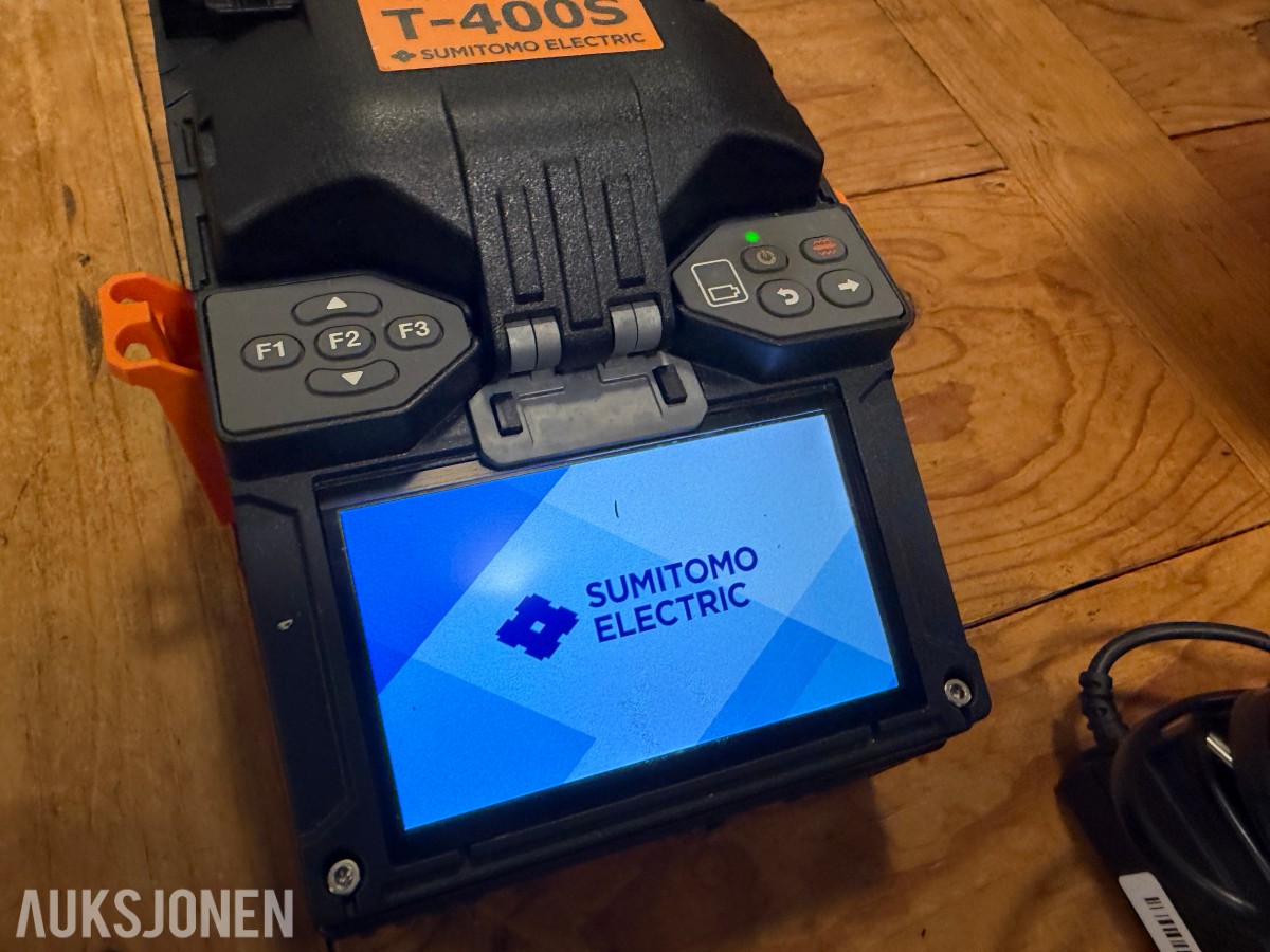 Sumitomo Electric T-400S Fusion Splicer sett Fiberskjøtemaskin
