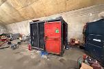 Utstyrscontainer med innhold