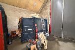 Verkstedcontainer med innhold