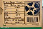 2020 Mega wheels Indus trailer, 2 stk nye felger