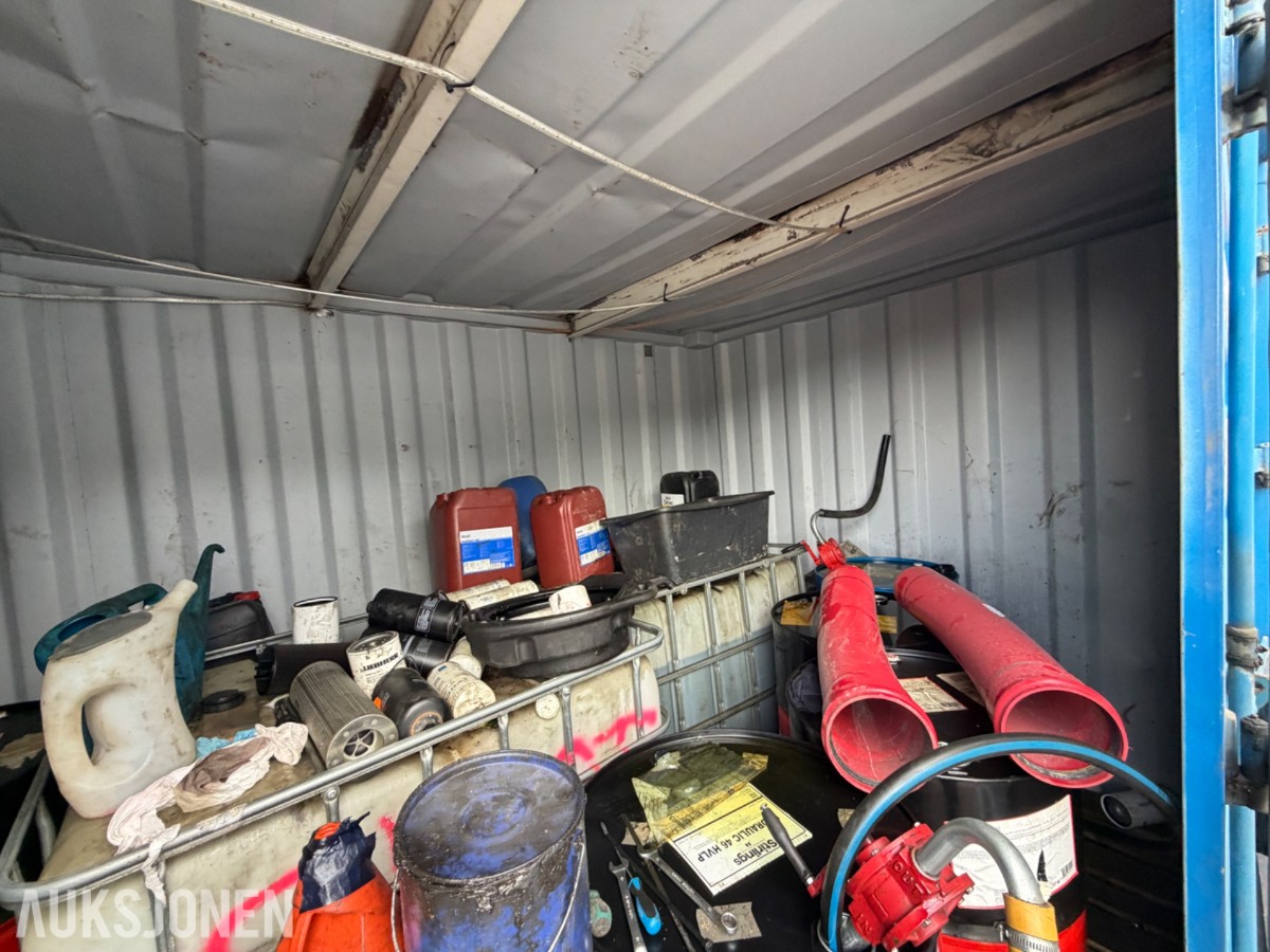 Miljøcontainer Selges med innhold