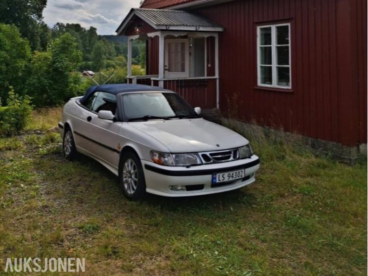 2000 Saab 9-3 SE 2.0 TURBO 205HK AUTOMAT CABRIOLET EU-OK 05.28