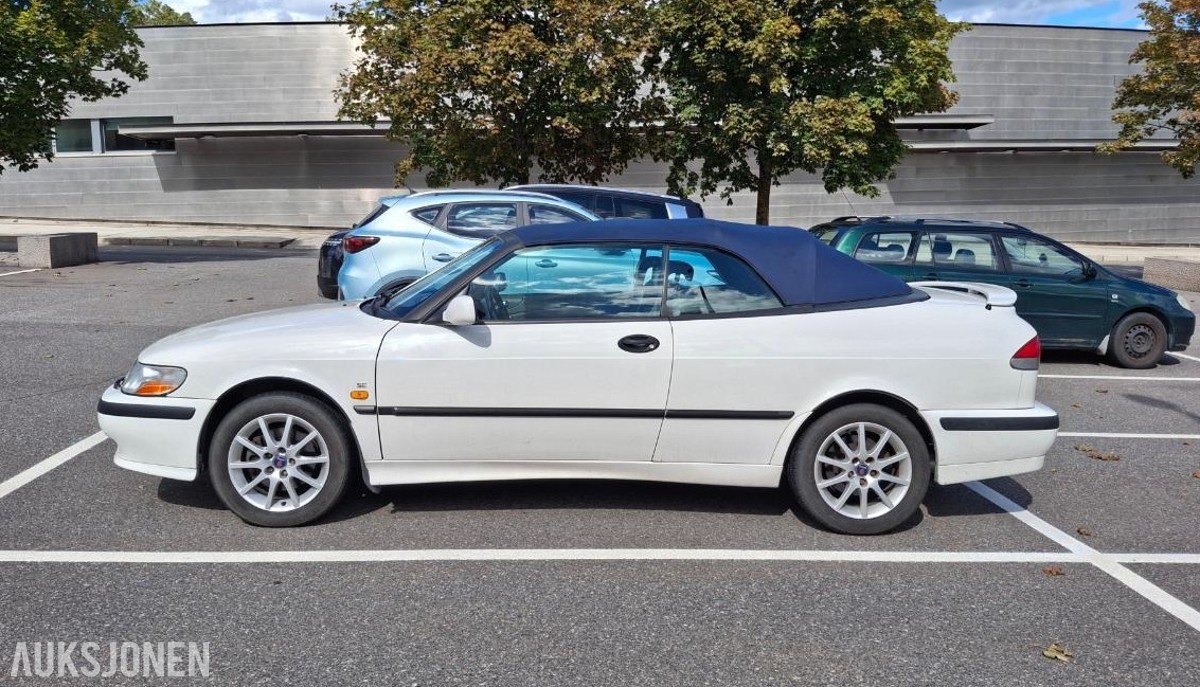 2000 Saab 9-3 SE 2.0 TURBO 205HK AUTOMAT CABRIOLET EU-OK 05.28