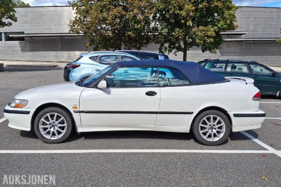 2000 Saab 9-3 SE 2.0 TURBO 205HK AUTOMAT CABRIOLET EU-OK 05.28