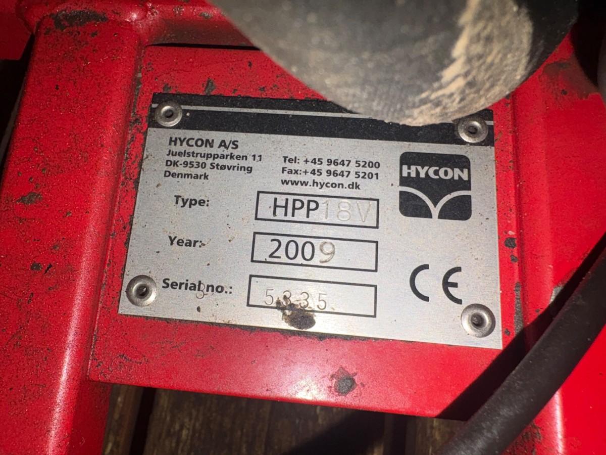 Hycon HPP18V hydraulikkaggregat med hydraulisk sag og HH23 meiselhammer