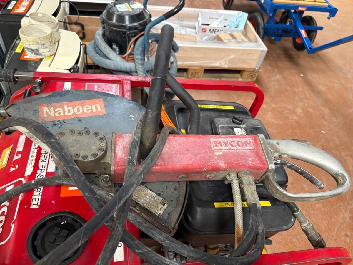 Hycon HPP18V hydraulikkaggregat med hydraulisk sag og HH23 meiselhammer