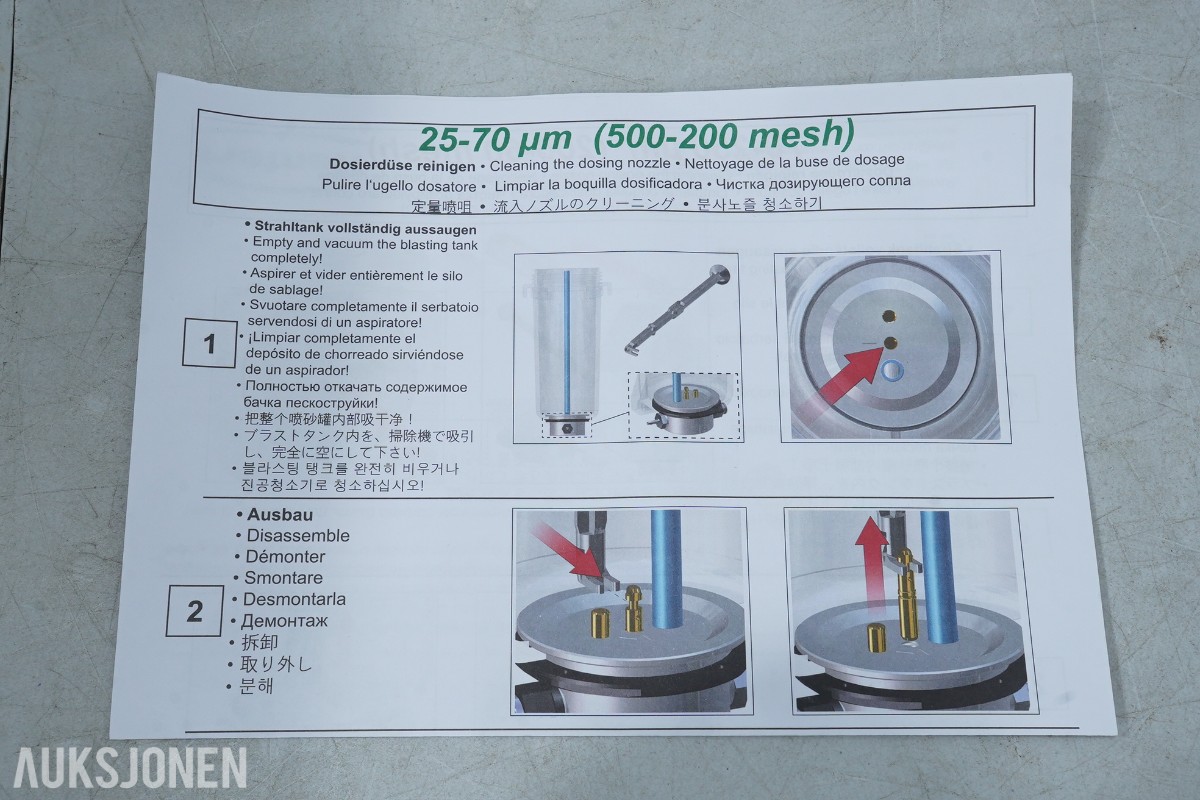 Renfert tilleggstank / sandtank – REF 2954 0051