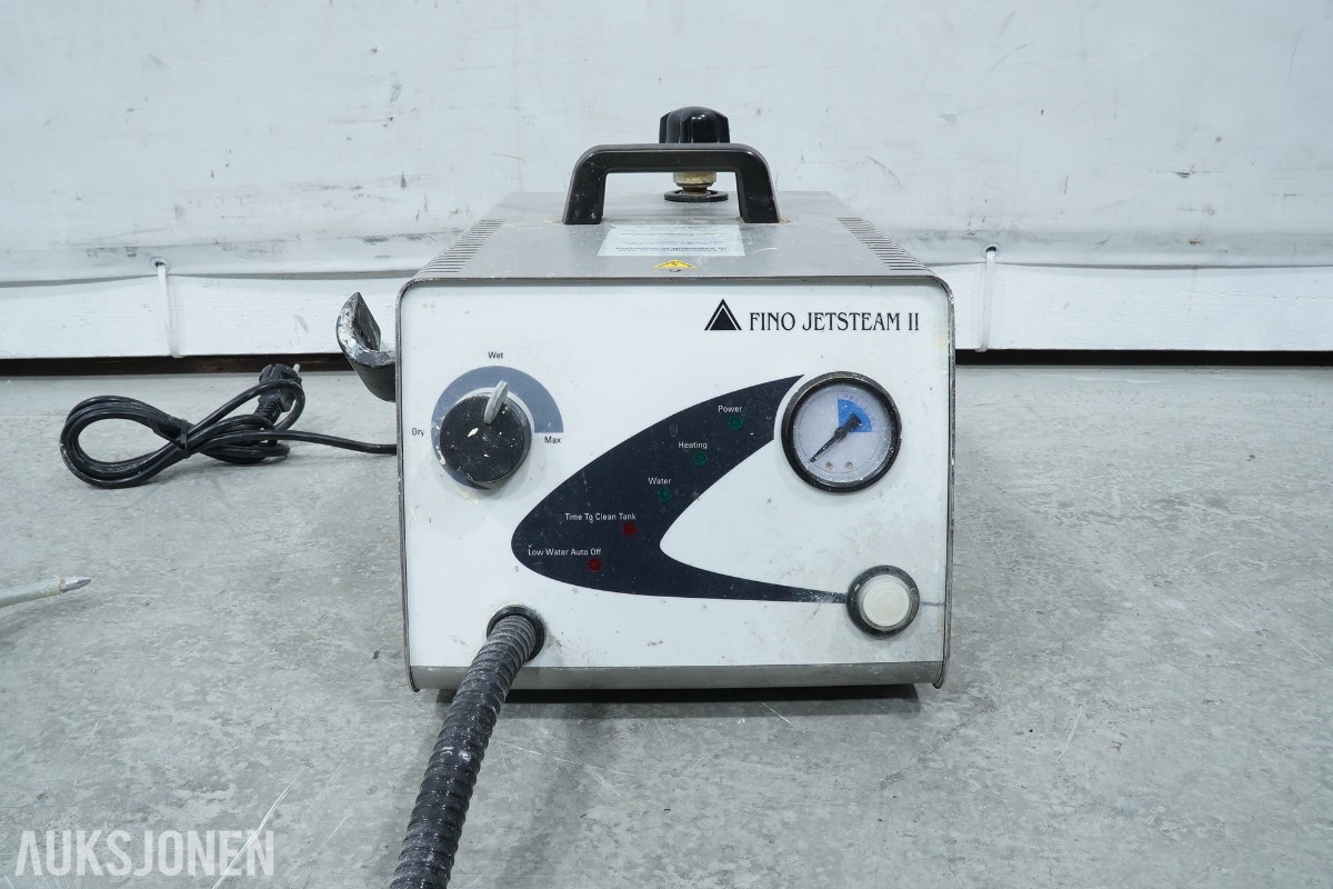 FINO Jet Steam II – dampvasker for dentalteknisk bruk