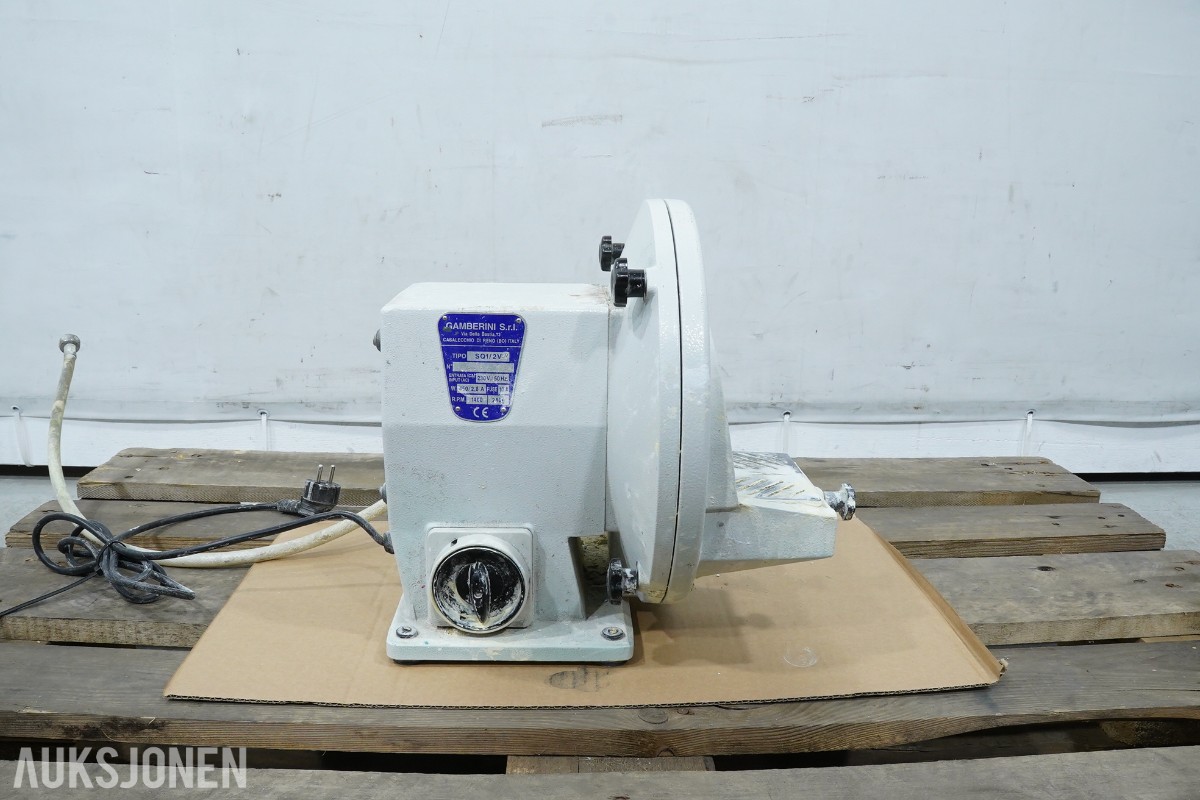 Gamberini SQ1/2V våtsliper / modelltrimmer