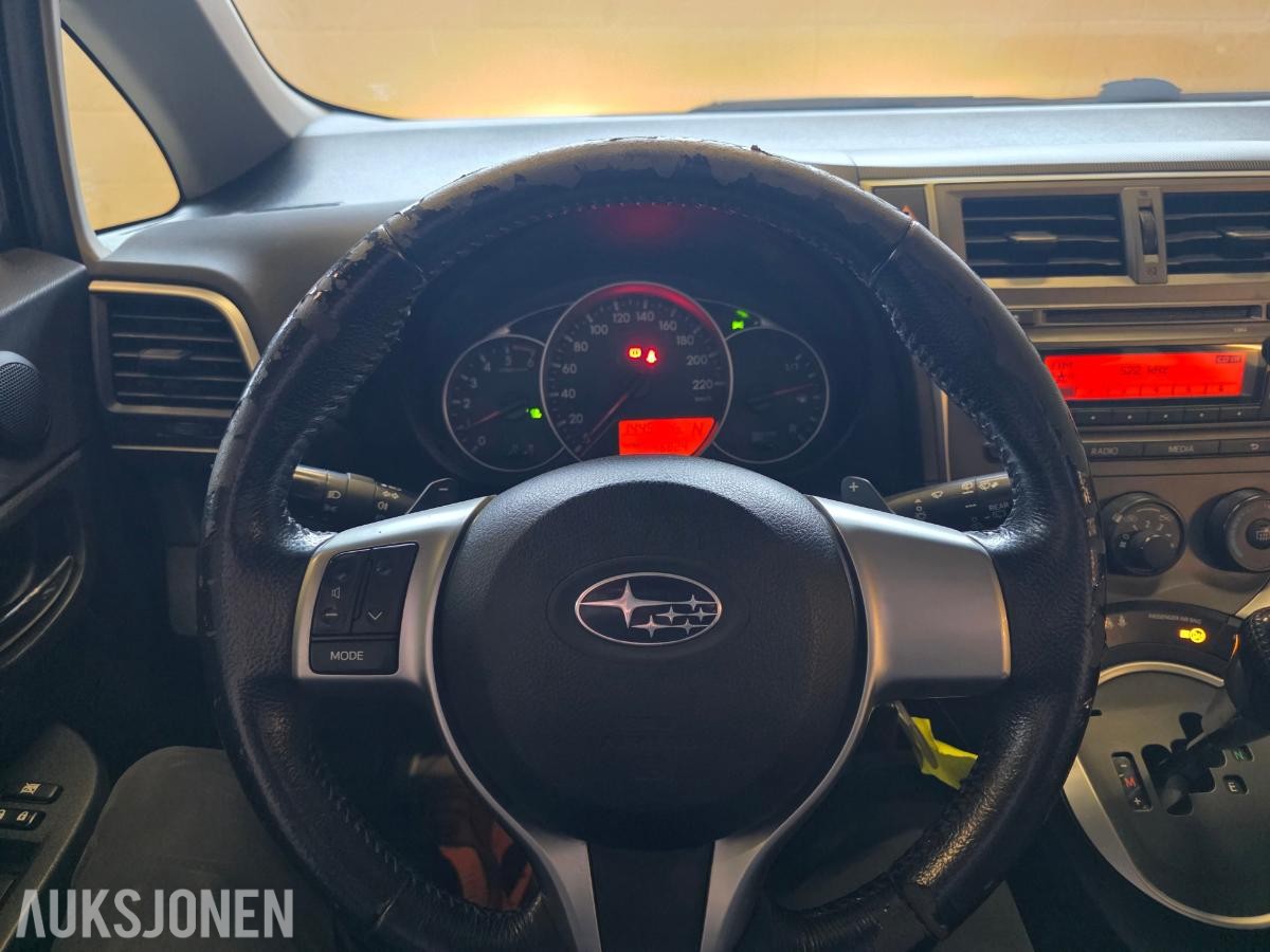 2011 SUBARU TREZIA 1.4D AUTOMAT CRUISE 2 HJULSETT