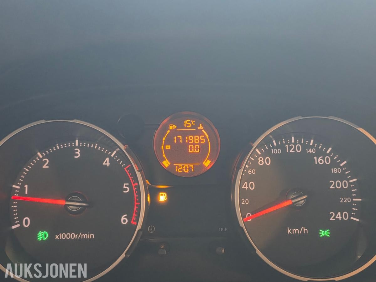 2009 NISSAN QASHQAI 1.5 DCI HENGERFESTE CRUISE