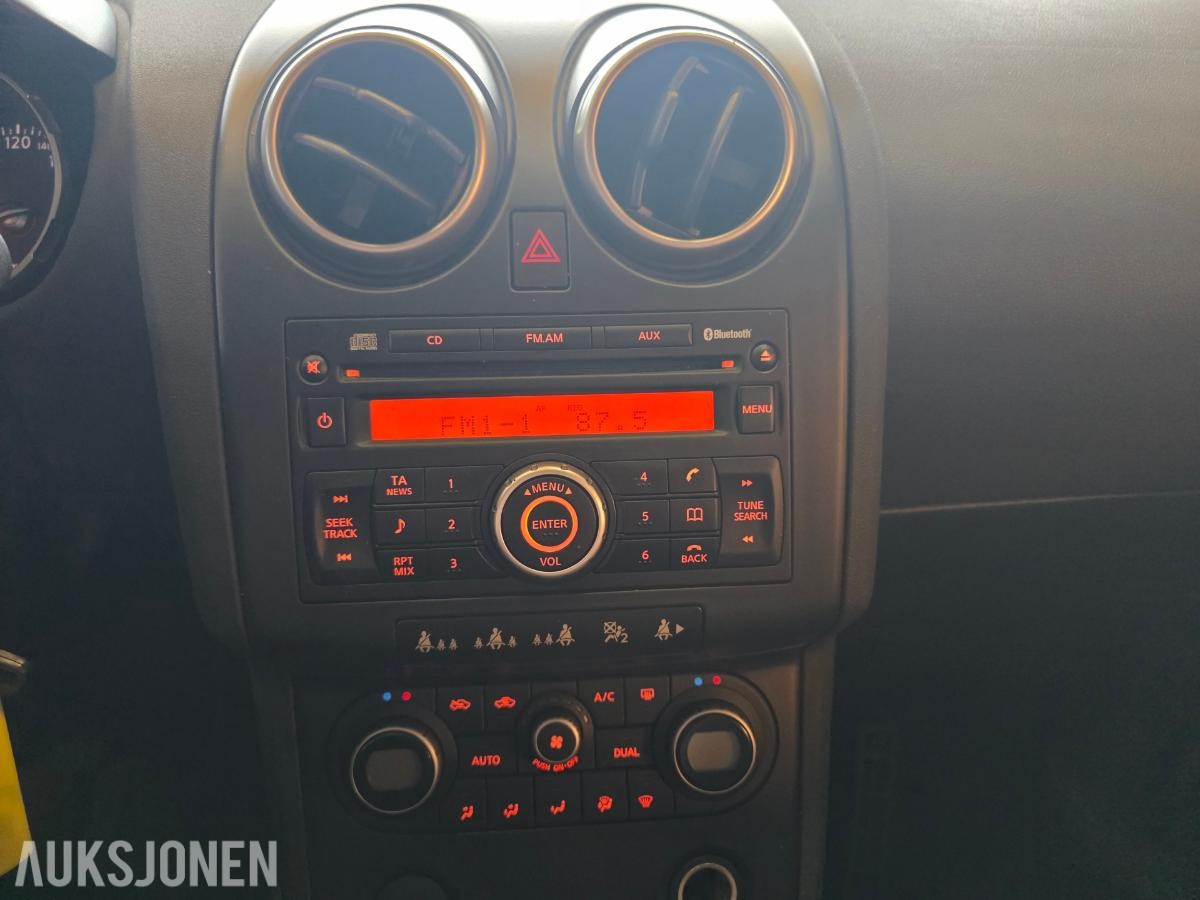 2009 NISSAN QASHQAI 1.5 DCI HENGERFESTE CRUISE