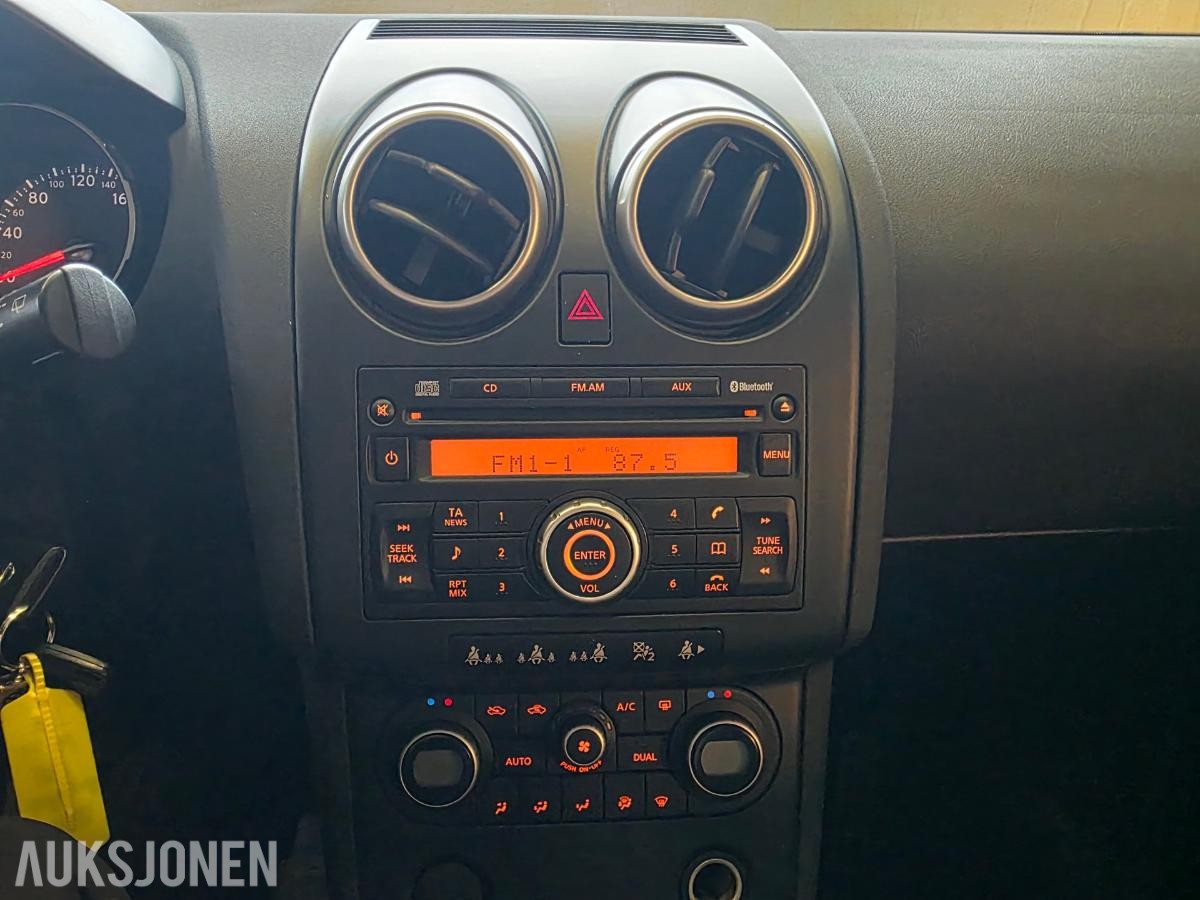 2009 NISSAN QASHQAI 1.5 DCI HENGERFESTE CRUISE