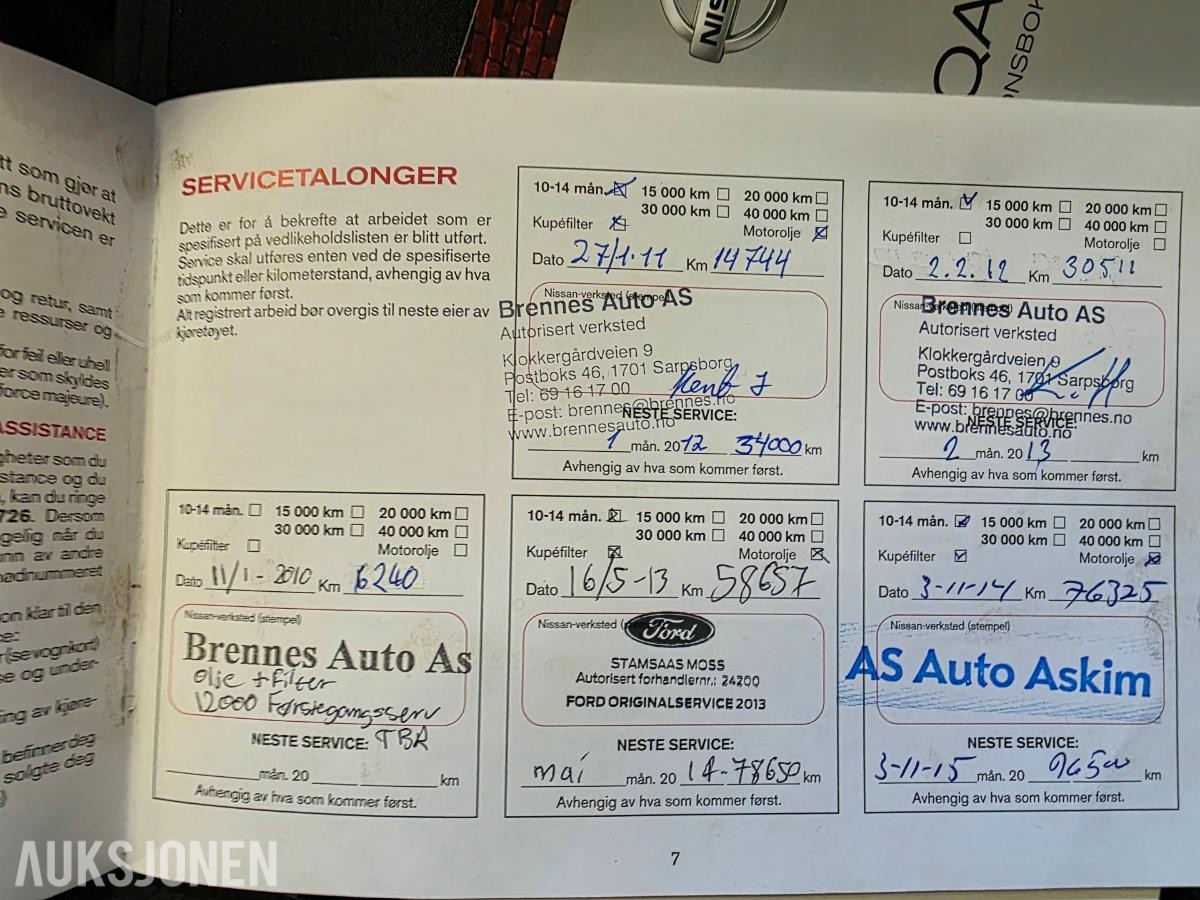 2009 NISSAN QASHQAI 1.5 DCI HENGERFESTE CRUISE