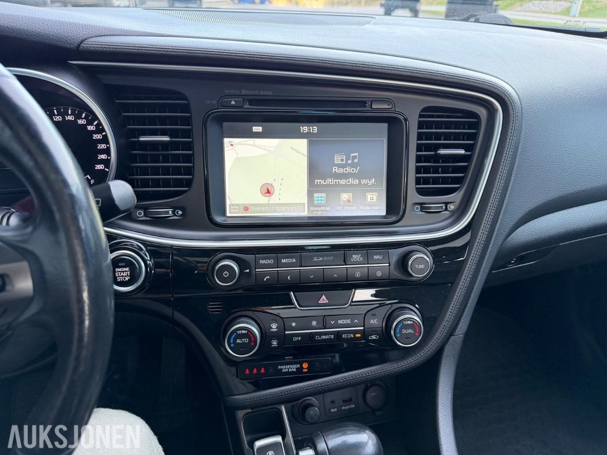 2015 KIA OPTIMA HYBRID AUTOMAT PANORAMA SKINN KAMERA
