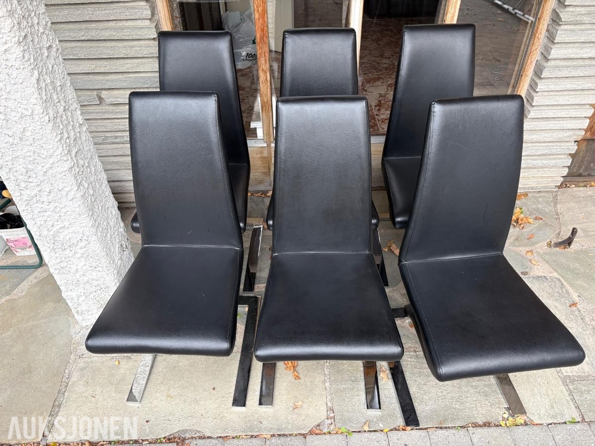6 stk spisestuestoler *Ingen minstepris*