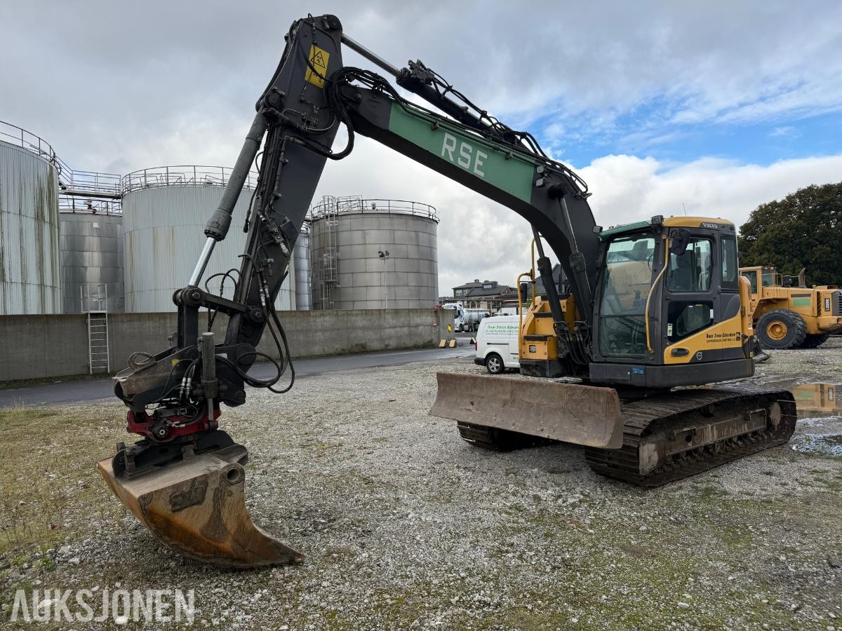 2014 Volvo ECR145DL BELTEGRAVER INDEXATOR R4 ROTOTILT PUSSESKUFF