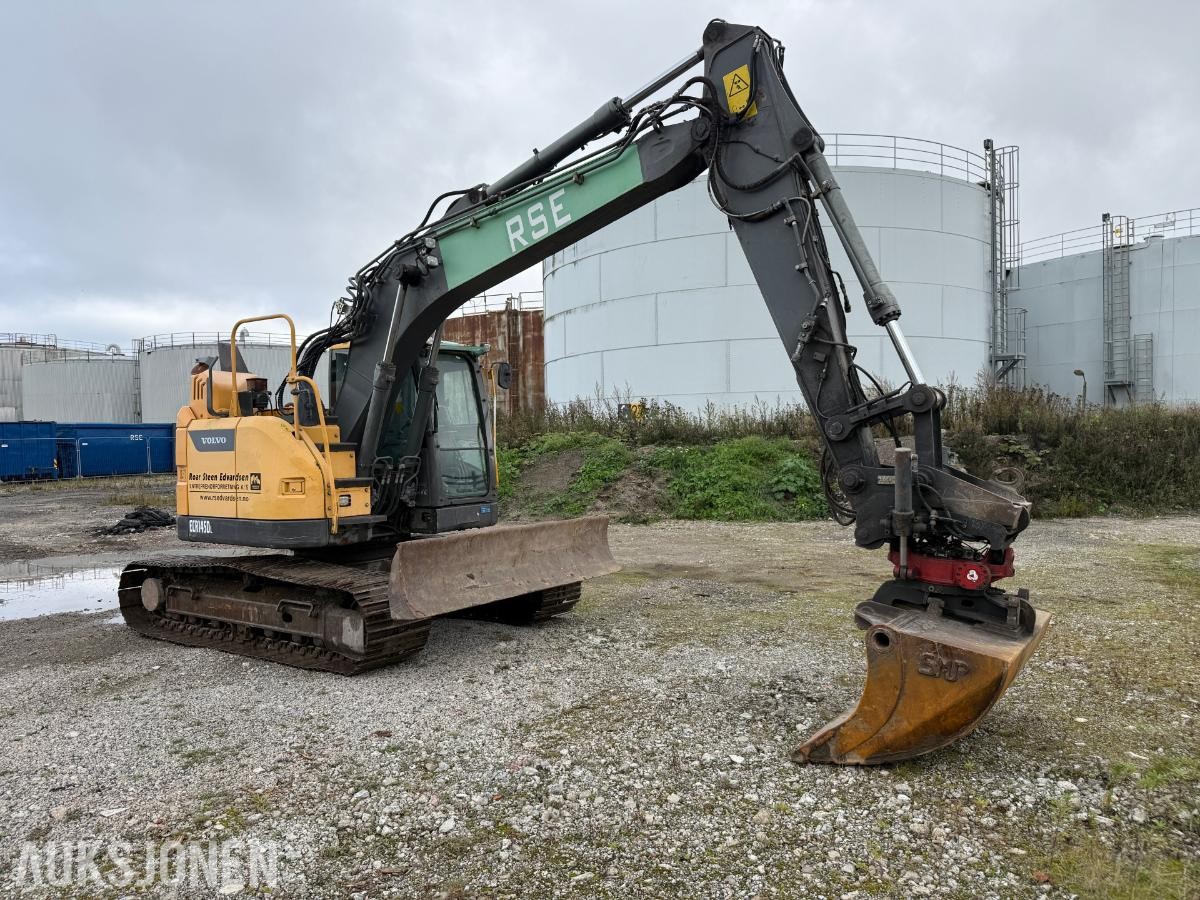 2014 Volvo ECR145DL BELTEGRAVER INDEXATOR R4 ROTOTILT PUSSESKUFF