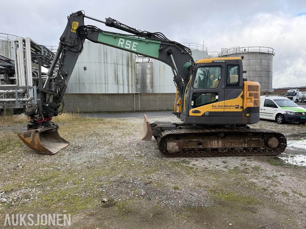 2014 Volvo ECR145DL BELTEGRAVER INDEXATOR R4 ROTOTILT PUSSESKUFF