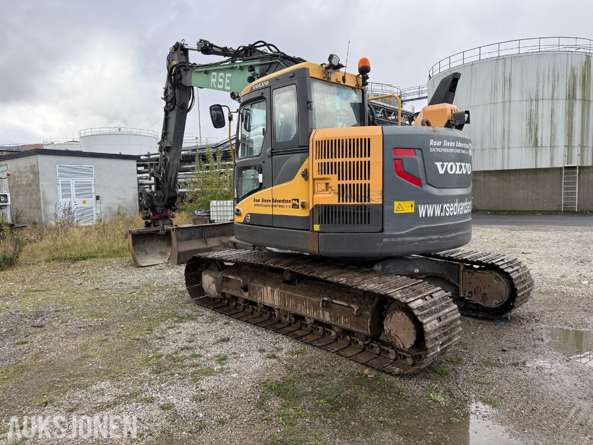 2014 Volvo ECR145DL BELTEGRAVER INDEXATOR R4 ROTOTILT PUSSESKUFF