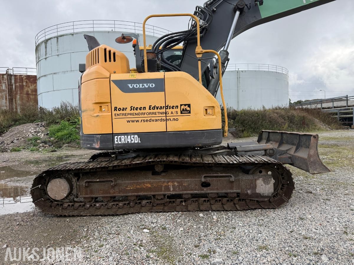 2014 Volvo ECR145DL BELTEGRAVER INDEXATOR R4 ROTOTILT PUSSESKUFF