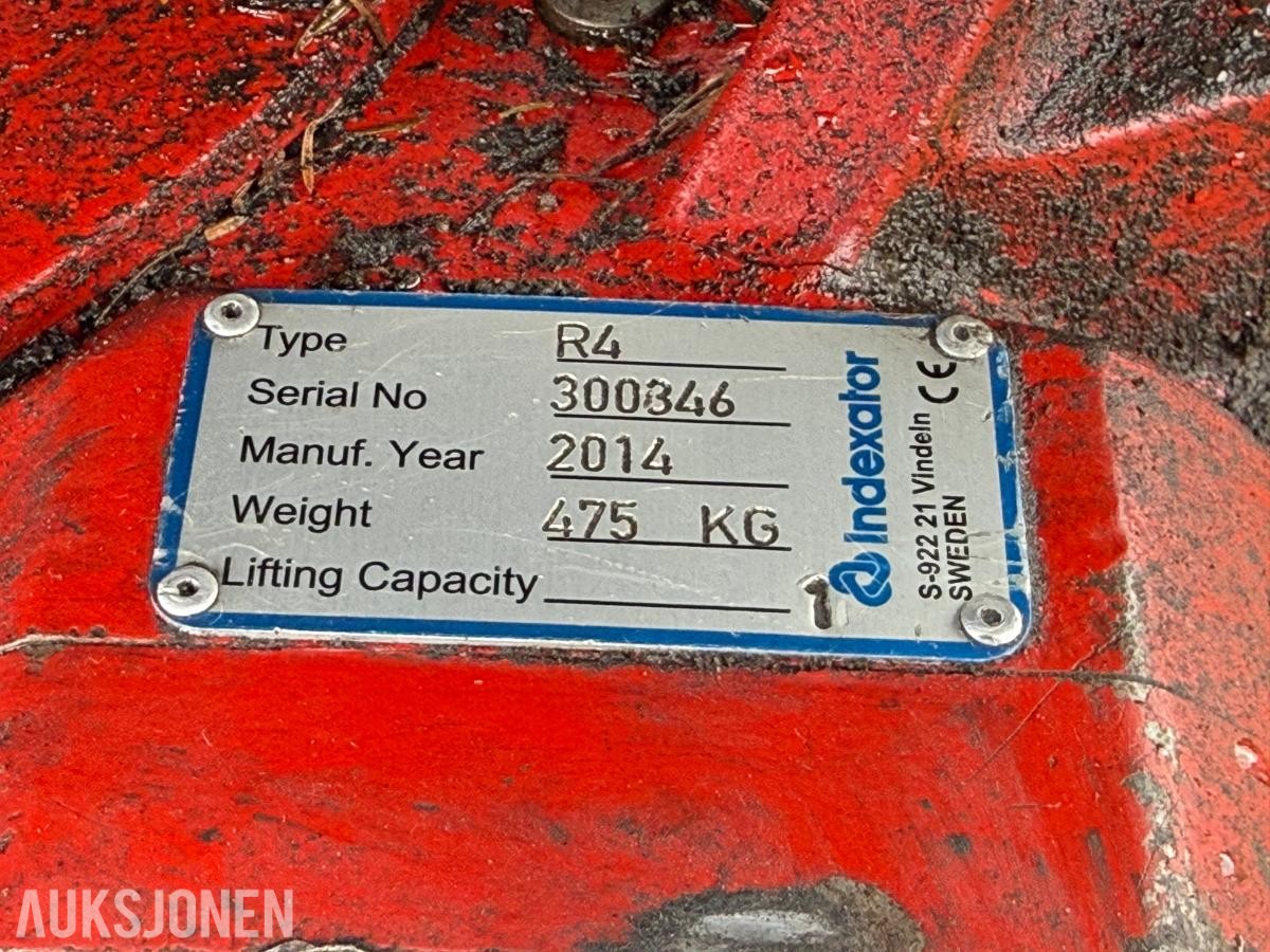 2014 Volvo ECR145DL BELTEGRAVER INDEXATOR R4 ROTOTILT PUSSESKUFF