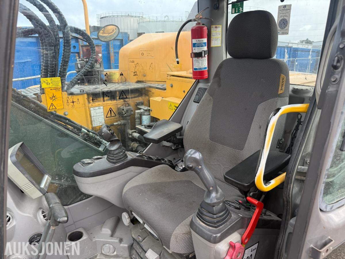 2014 Volvo ECR145DL BELTEGRAVER INDEXATOR R4 ROTOTILT PUSSESKUFF