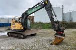 2014 Volvo ECR145DL BELTEGRAVER INDEXATOR R4 ROTOTILT PUSSESKUFF