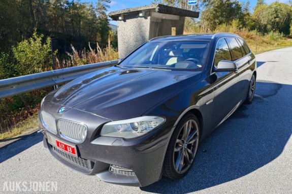 2012 BMW 5-serie - M 550D XDRIVE 3.0-381 D - Eu-godkjent 03/28 - Km: 189814