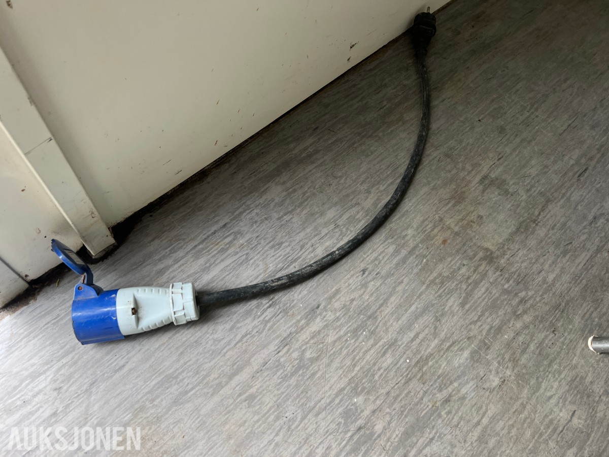 Arbeidsbrakke Scanvogn med WC