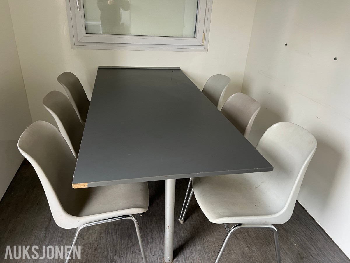 Arbeidsbrakke Scanvogn med WC