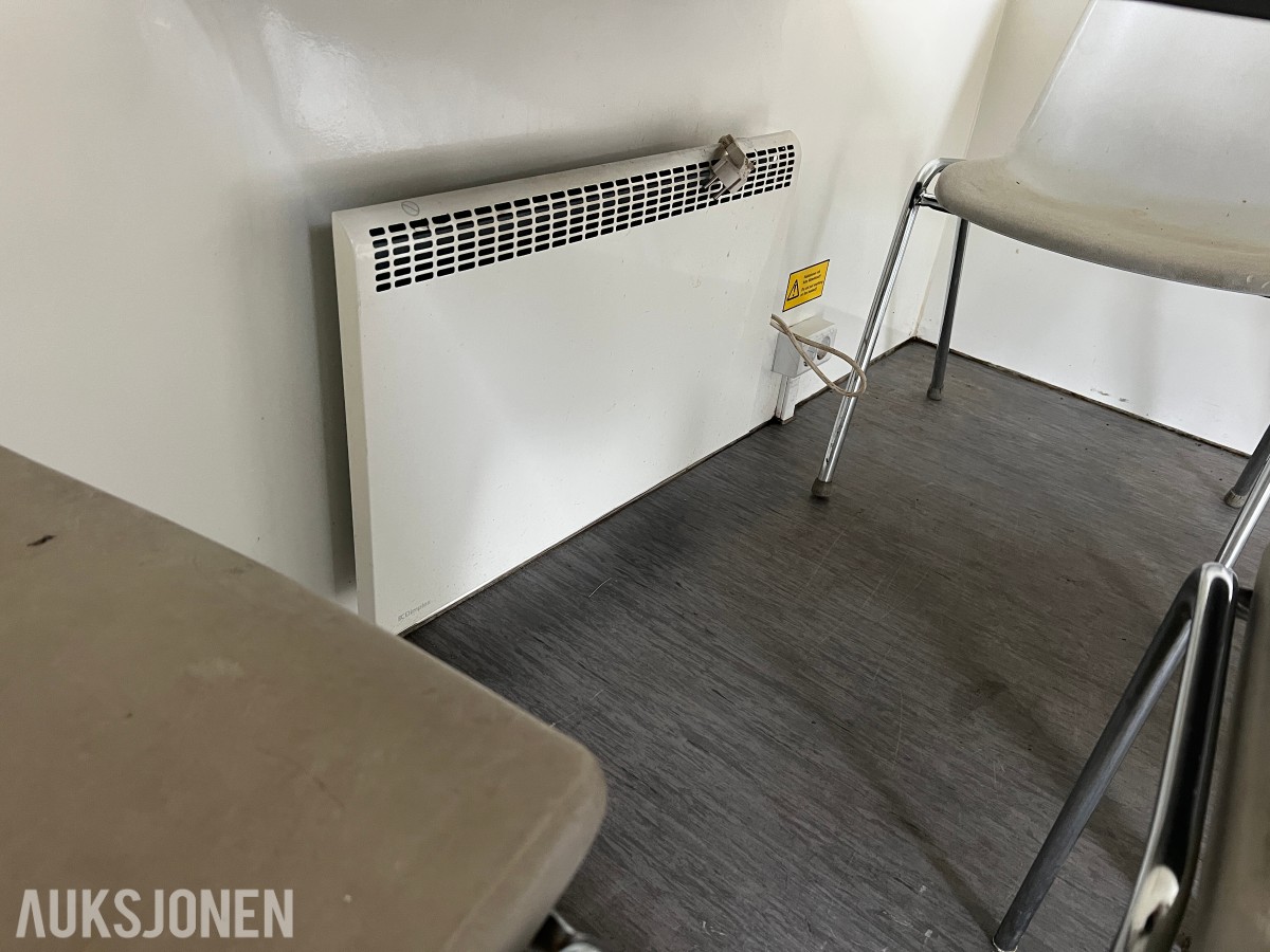 Arbeidsbrakke Scanvogn med WC