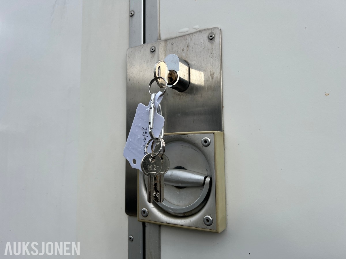 Arbeidsbrakke Scanvogn med WC