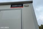 Arbeidsbrakke Scanvogn med WC